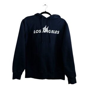 Brandy Melville John Galt Women’s Los Angeles navy blue hoodie